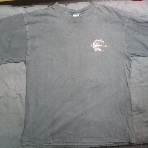 Vintage 90s O'Neill Surfing Double Sided T-Shirt - Picture 2 of 8